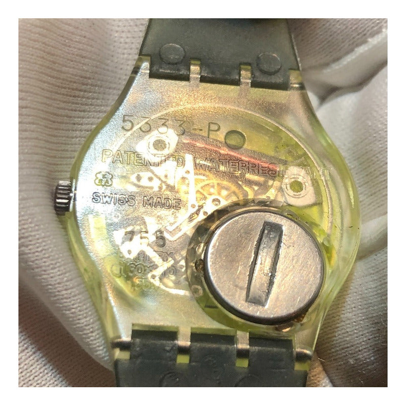 Swatch Techno Sphere Gk101 (1985)  Único Verde Techno-jelly