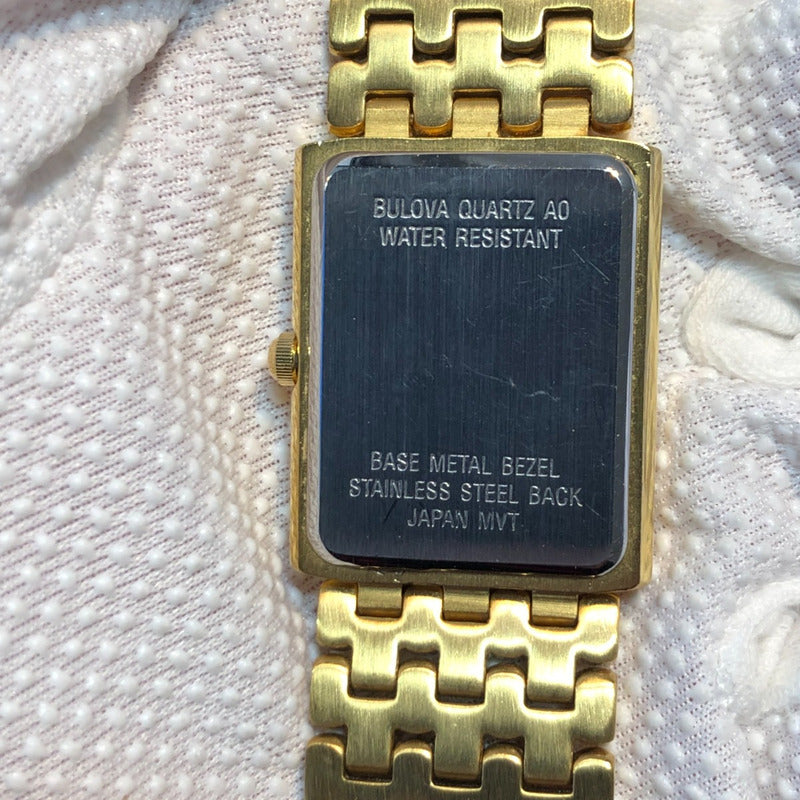 Reloj Bulova Unisex Joya Art Déco Vintage Año 2000 Único