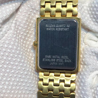 Reloj Bulova Unisex Joya Art Déco Vintage Año 2000 Único