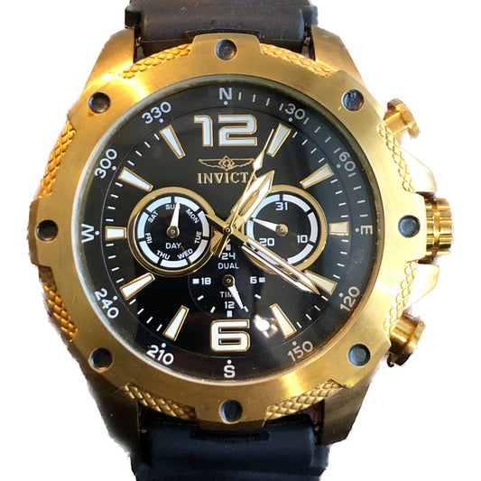 Reloj Invicta I-force Hombre Año 2013 Dorado 50mm Trinite