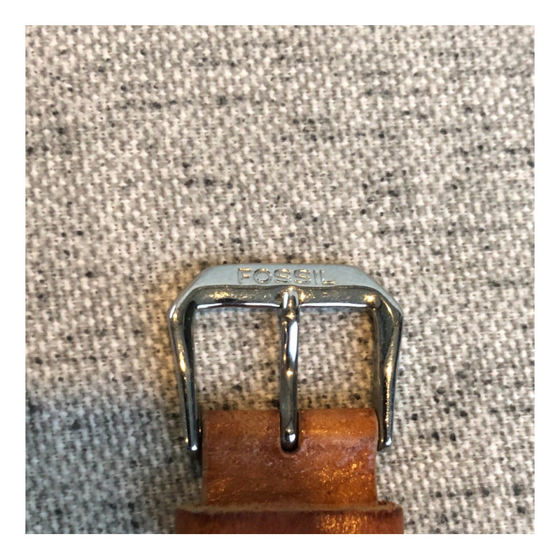 Reloj Fossil Vintage Mujer Pulsera De Cuero Ancha