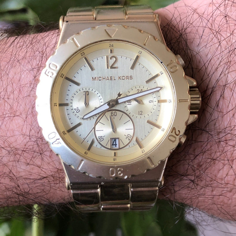Reloj Michael Kors Cronógrafo Unisex Mk-5463 Año 2012