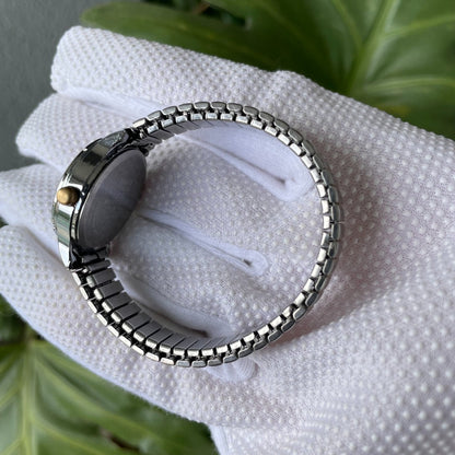 Reloj Timex Mujer Vintage 1997 Cuarzo Indiglo Dial Blanco