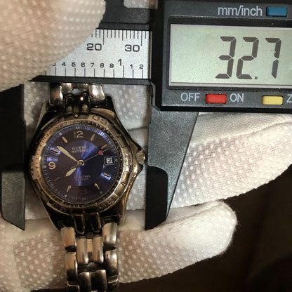 Reloj Guess Mujer Vintage Fines Años 90´s Dial Azul Metálico