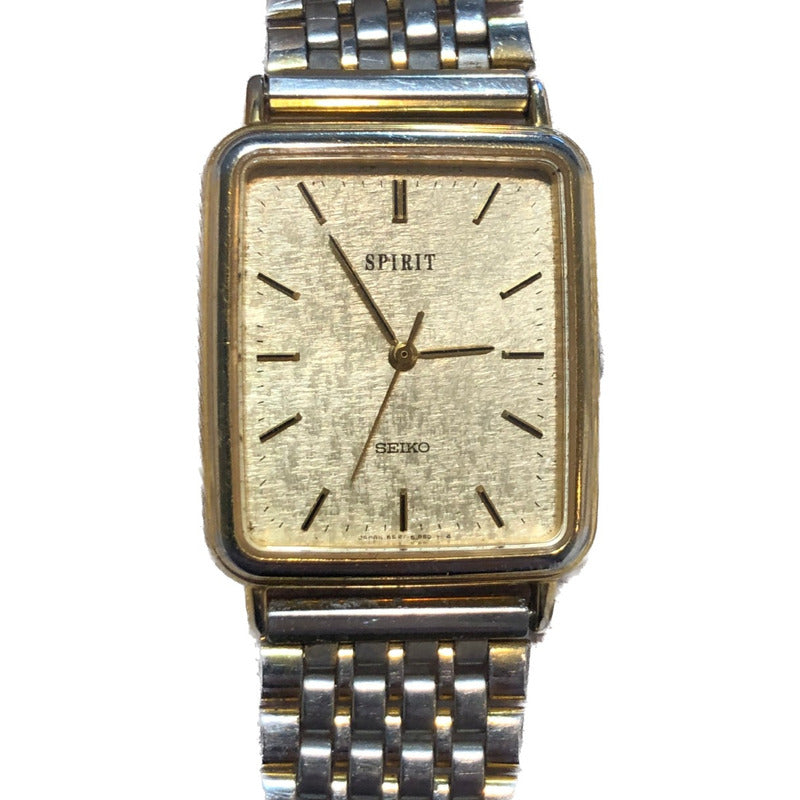 Reloj Seiko Spirit Hombre Elegancia Noventera Linen Dial