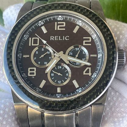 Reloj Relic Hombre 2012 Deportivo Dial Fibra Carbono Raro