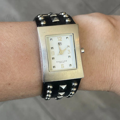 Reloj Kenneth Cole Mujer Año 2005 Cuff Original Tachas