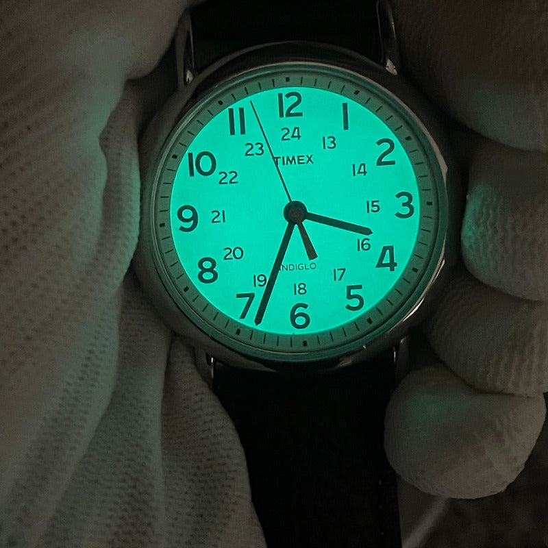 Reloj Timex Hombre 2015 Indiglo 38mm Clásico 24h Impecable