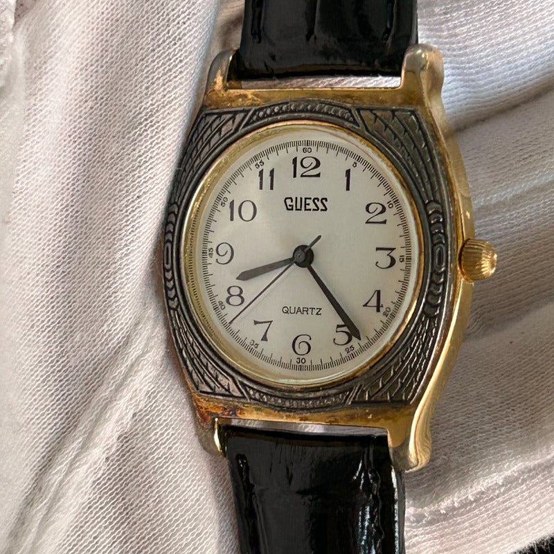 Reloj Guess Mujer Año 1991 Bicolor Vintage Caja Grabada Raro – Don Crono