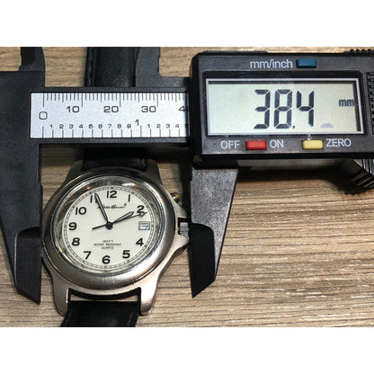 Reloj Eddie Bauer Vintage Hombre Botón Para Iluminar Dial