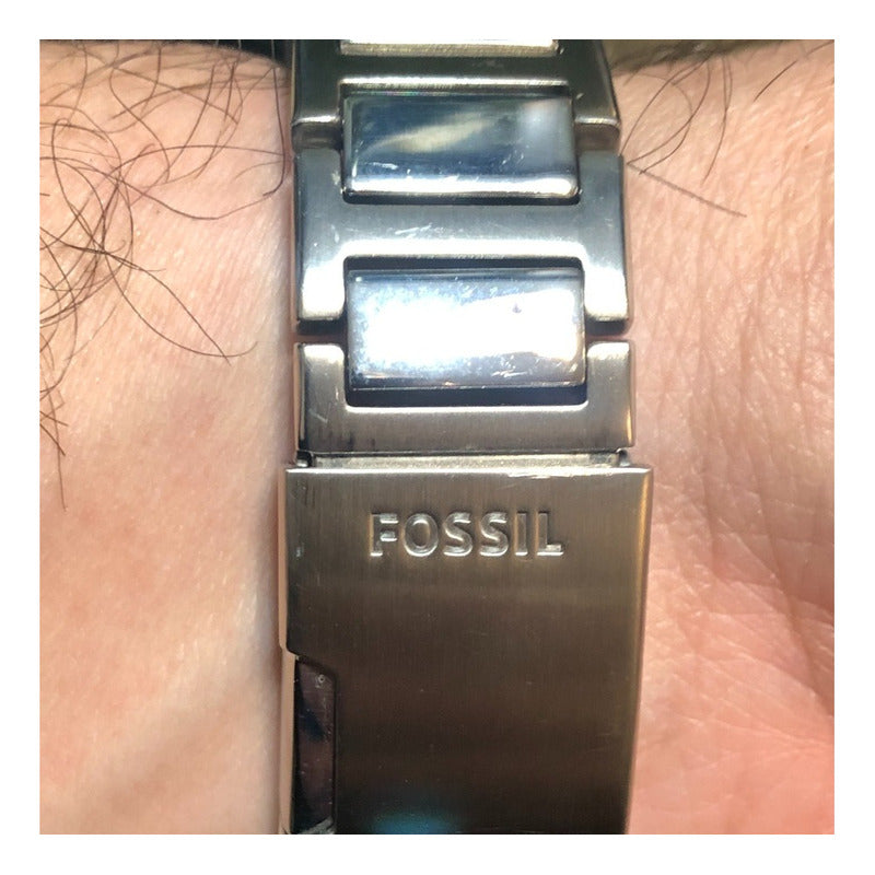 Fossil Verde Hipnótico Máquina Japonesa Mìnimo Uso Con Caja