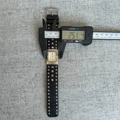 Reloj Kenneth Cole Mujer Año 2005 Cuff Original Tachas