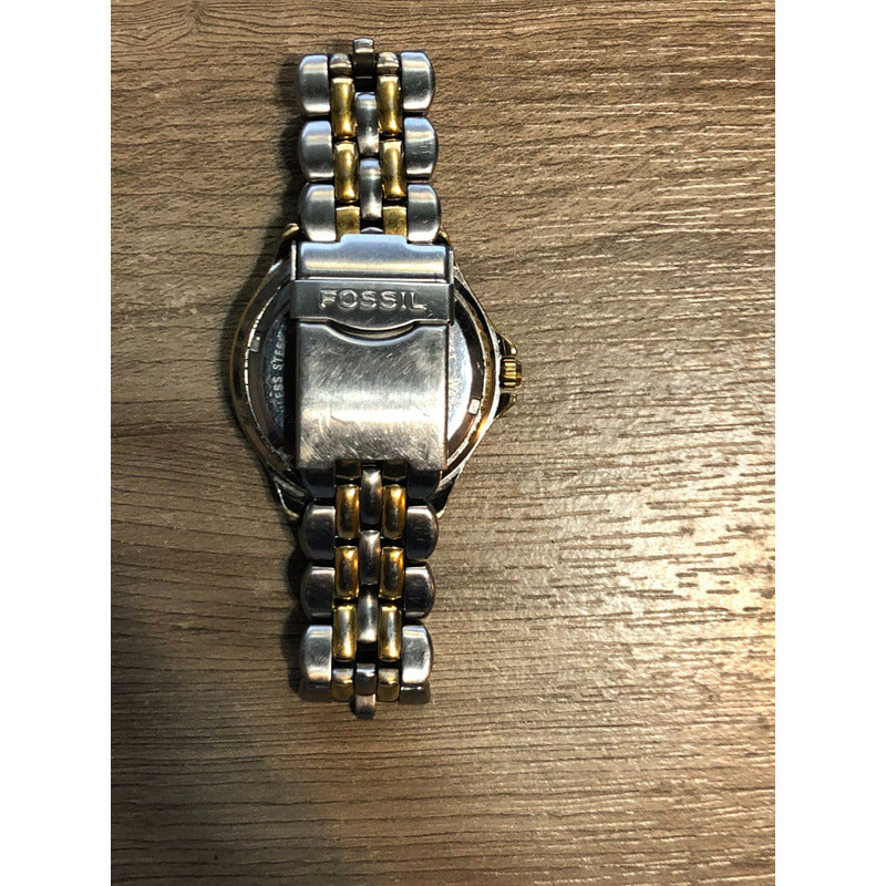 Reloj Fossil Hombre Vintage Fines 90s Línea Blue