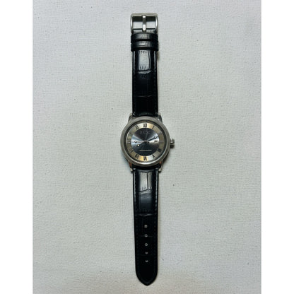 Reloj Stauer Hombre 2009 Gris Sunburst Nuevo Y Poco Común