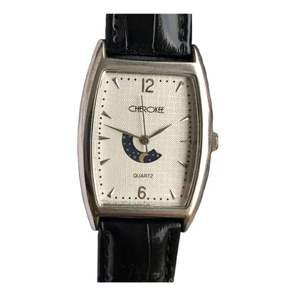 Reloj Cherokee Hombre Año 2005 Moon Dial Caja Tonneau Único