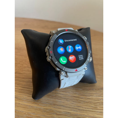 Reloj Inteligente Hombre Deporte Bateria 360mah Agua Gris