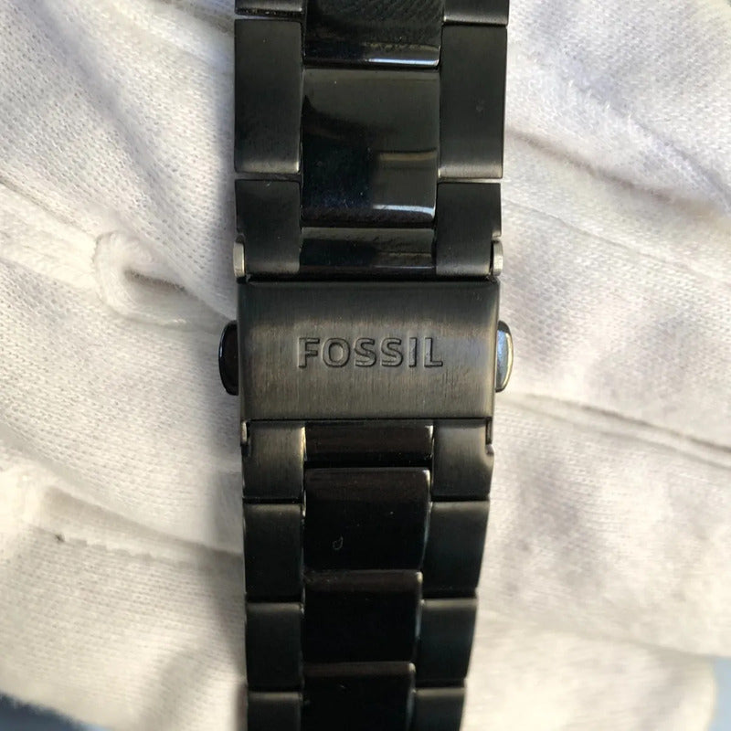 Reloj Fossil Hombre Año2017 Cronógrafo Fs5474 Impecable 44mm