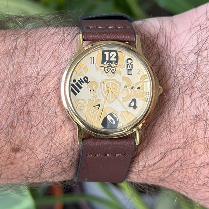 Reloj Warner Bros By Fossil Looney Tunes Año 1994 Personajes Único