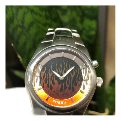 Reloj Fossil Bigtic Jr-8215 Unisex Vintage Retro Zafiro
