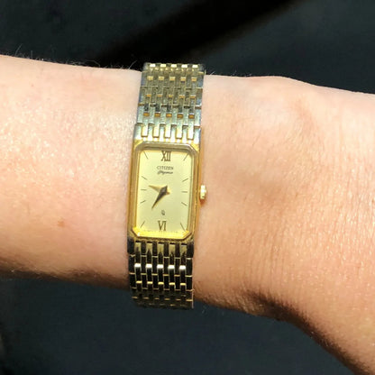 Reloj Joya Citizen Elegance Mujer Vintage 1984 Compacto