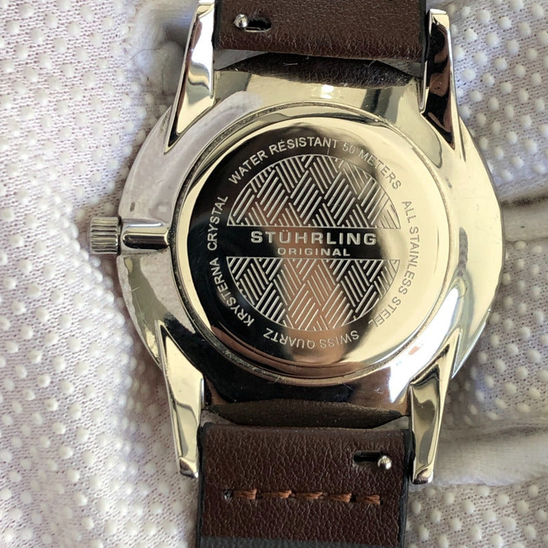 Reloj Stührling Hombre Año 2012 Swiss Cristal Krysterna
