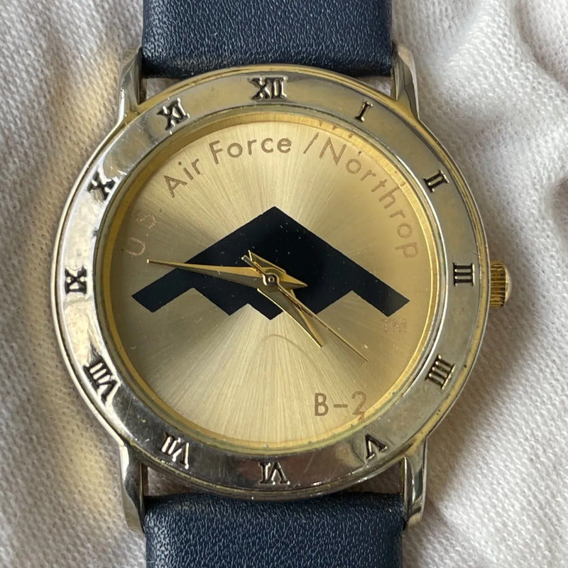 Reloj U.S. Air Force B-2 Hombre Años90s Quartz Aviación Raro