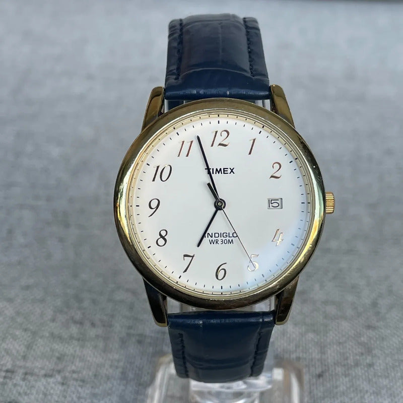 Timex Easy Reader Classics Hombre 2000s Indiglo Estilo Ejecutivo