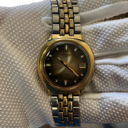 Reloj Seiko Hombre Año 1976 Ahumado 17 Jewels Automático
