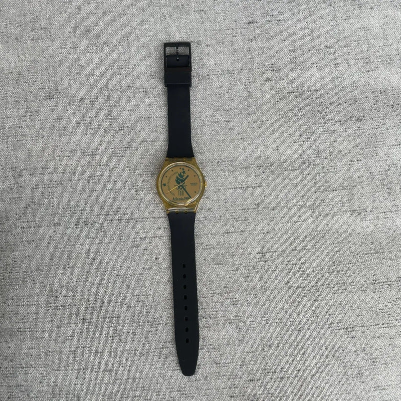 Reloj Swatch Atlanta Hombre 1994 Gz136 Olímpico100años Suizo