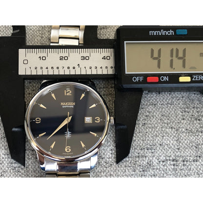 Reloj Nakzen Zafiro Hombre Dial Grande Azul Marino