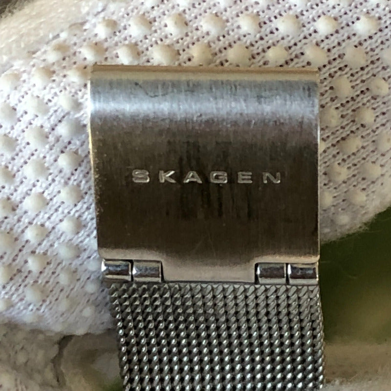 Reloj Skagen Mujer Año 2015 Cuarzo Malla Milanesa Caja 38 Mm