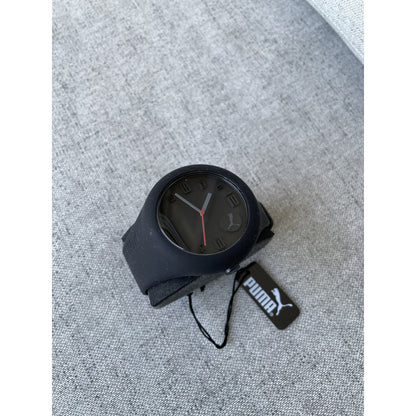 Reloj Puma Formxl Analógico Unisex Silicona Color Negro