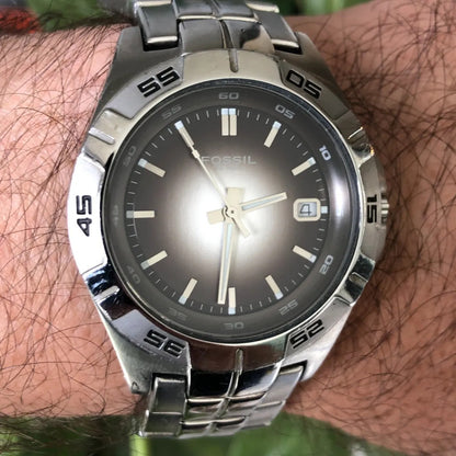 Reloj Fossil Hombre 2012 Dial Degradé Acero Descontinuado