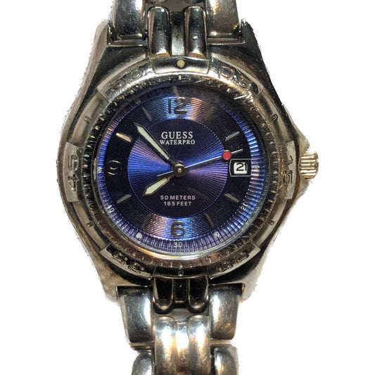 Reloj Guess Mujer Vintage Fines Años 90´s Dial Azul Metálico