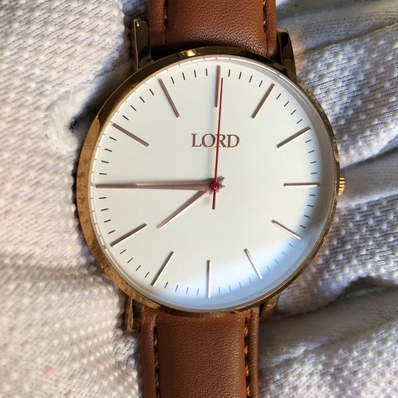 Reloj Lord Minimalist Hombre Año 2015 Swiss Movt Británico
