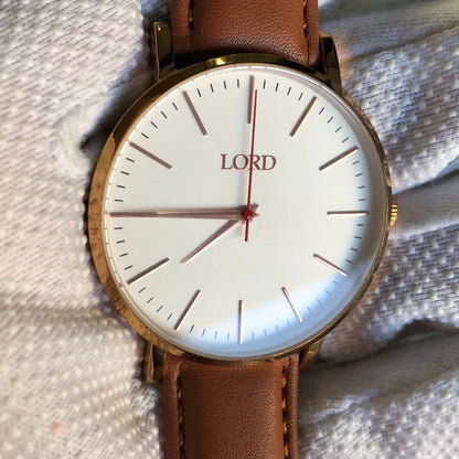 Reloj Lord Minimalist Hombre Año 2015 Swiss Movt Británico