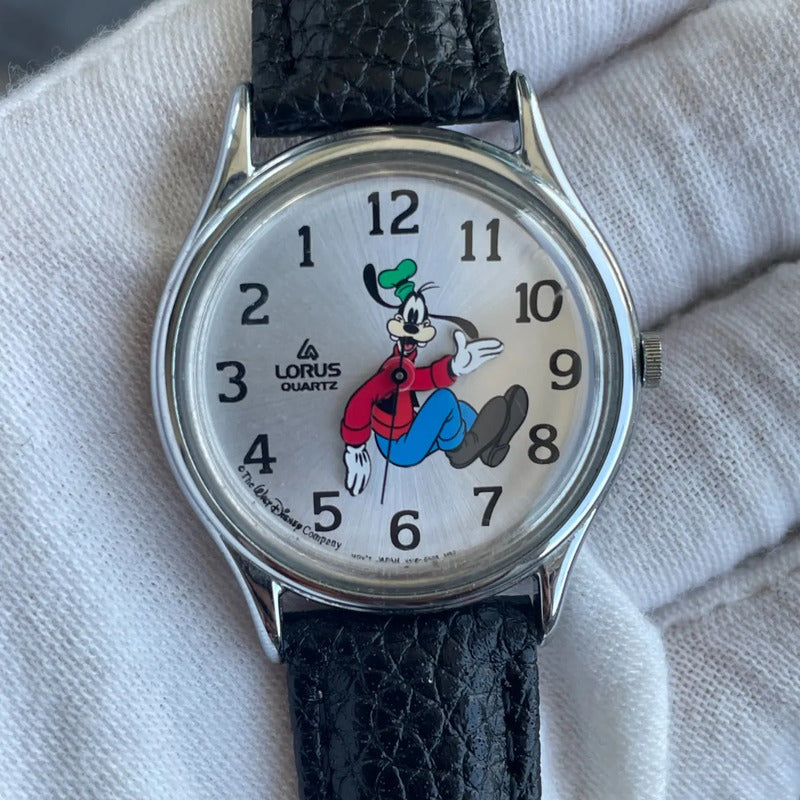 Reloj Lorus By Seiko Goofy 80´s Hombre Movi. Inverso Raro