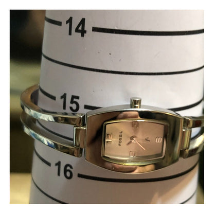 Reloj Fossil F2 Mujer Fines De Los 90´s Escaso Caja Tonneau