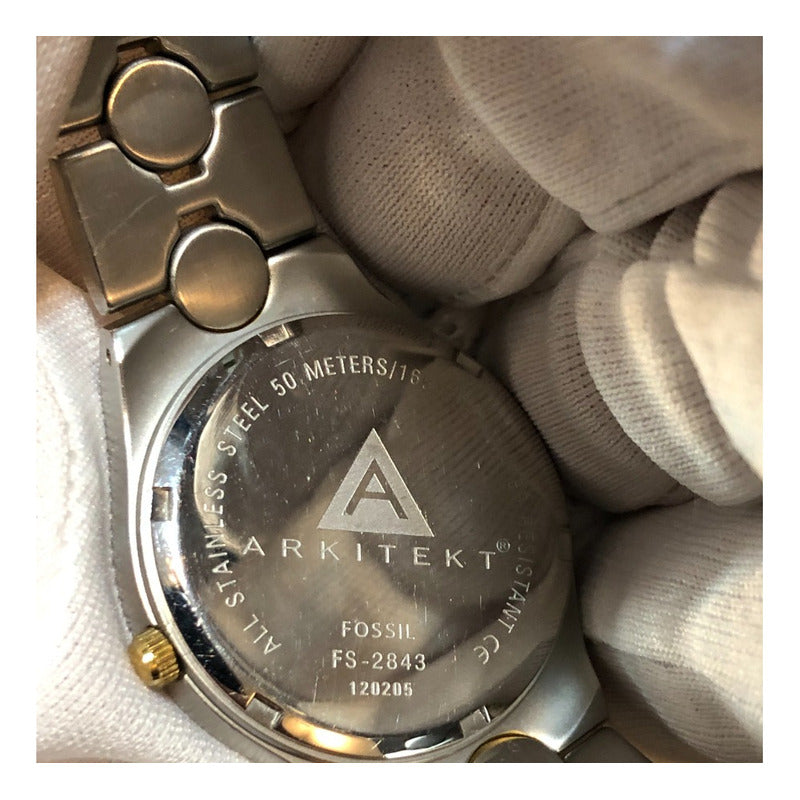 Reloj Fossil Arktkt Hombre Año 2005 Escaso Minimalista Único