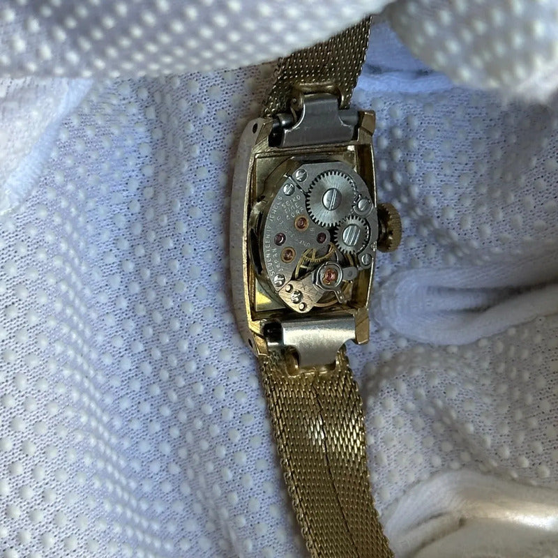 Reloj Seiko Mujer Mecánico Año 1967 Diseño Joya Integrado
