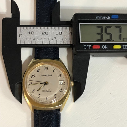 Reloj Caravelle by Bulova Hombre 1973 Automático Alemania Occidental