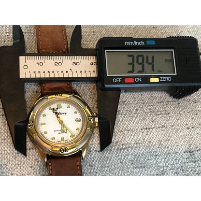 Reloj Disney 1990 Time Works Vintage Mickey Mouse Unisex