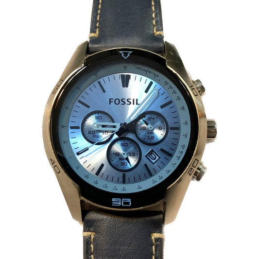 Fossil Coachman Chronograph 2019 Cristal Azulado Raro Hombre