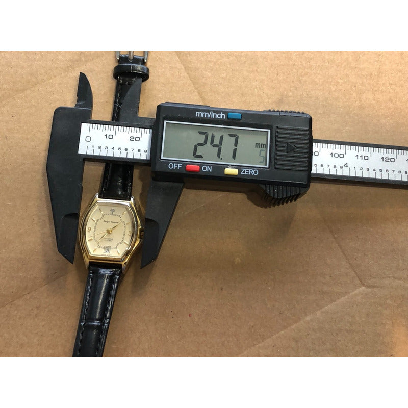 Reloj Sergio Valente Diamond Quartz Mujer Vintage Fines 80´s