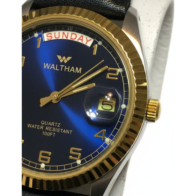 Reloj Waltham Vintage 1998 Day-date Azul President Style