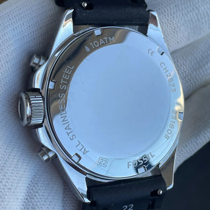 Reloj Fossil Hombre Cronógrafo 2007 Taquímetro Ya No Lo Fabrican