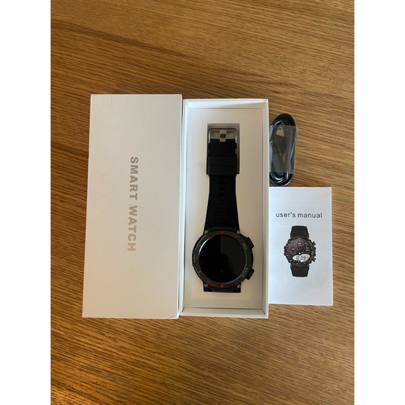Reloj Inteligente Hombre Deporte Batería 360mah Agua Negro