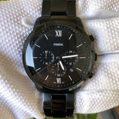 Reloj Fossil Hombre Año2017 Cronógrafo Fs5474 Impecable 44mm