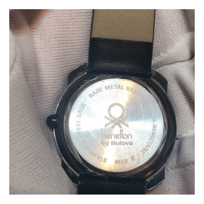 Reloj Benetton By Bulova Retro Años 90s Escaso Unisex