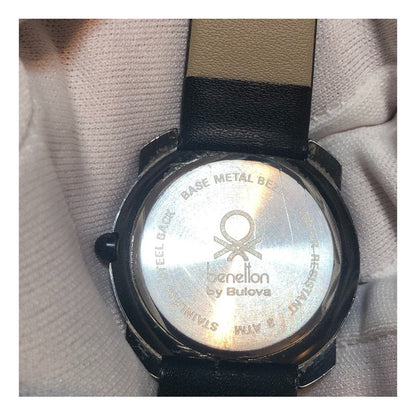 Reloj Benetton By Bulova Retro Años 90s Escaso Unisex